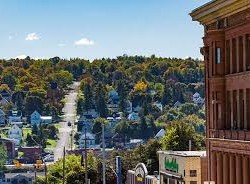 Street view from the city